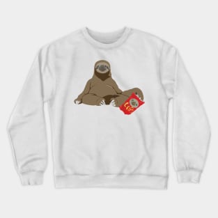 Sloth Munchies Crewneck Sweatshirt